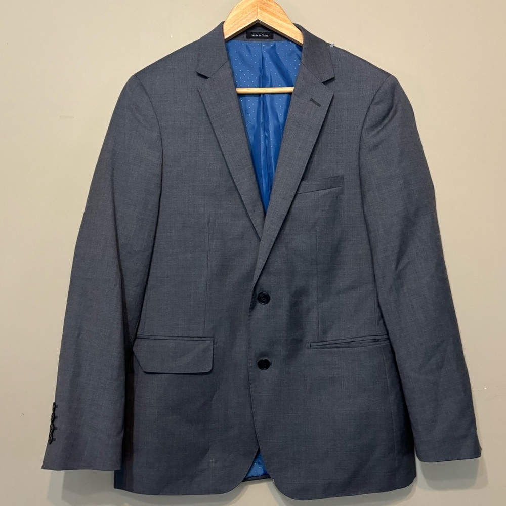 LONDON FOG Wool, Lined Blazer
